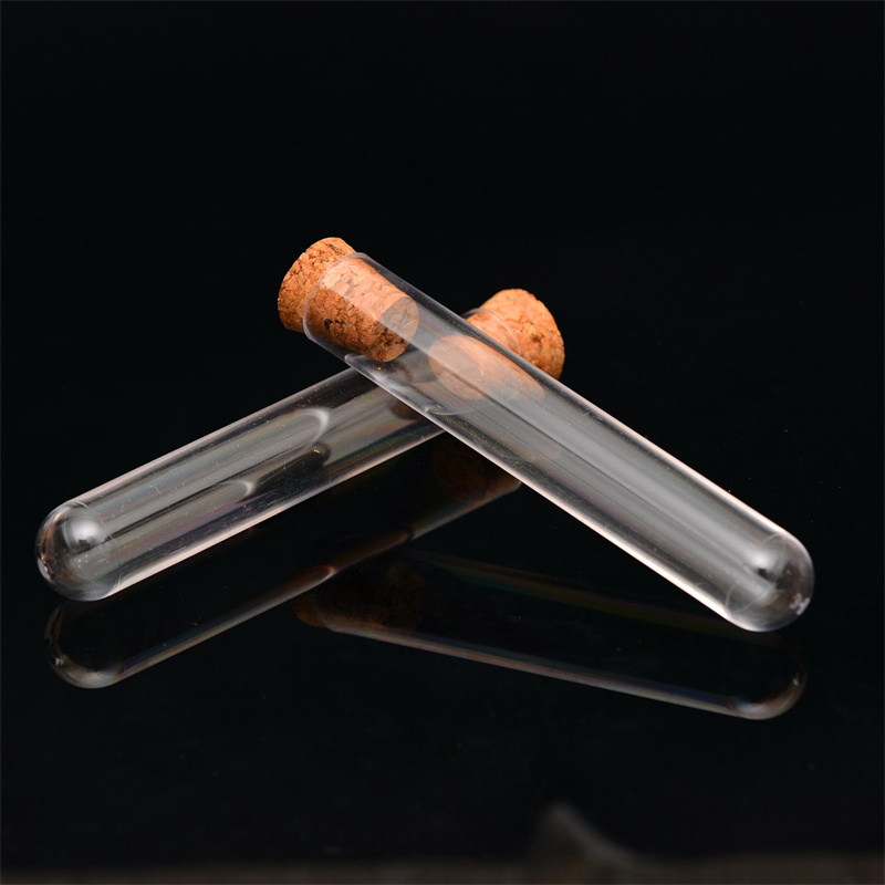 Пластиковые пробирки с пробковыми заглушками для научных экспериментов, Хэллоуина, Рождества, детских птиц для научной тематики, 20x150 мм, 35 мл