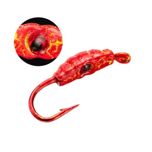 Mini 2cm 1G băng câu cá đồ gá mồi cho panfish crappie sunfish cá rô walleye Pike bluegill sunfish Jig đầu móc