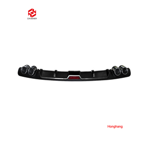 Honghang Manufacture Universal Rear Bumper <strong>Diffuser</strong>, Gloss Black PP Plastic Rear Bumper <strong>Protector</strong> for All <strong>Cars</strong> - Product Image 3