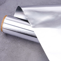 Papier alimentaire jetable ménage papier d'aluminium rouleau de papier d'aluminium papier aluminisé