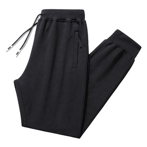 Pantalons de jogging personnalisés de haute qualité pour hommes, en coton, pour la salle de sport, les sports, coupe-vent, respirant, en polaire - Product Image 1