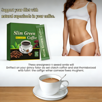 Café Instantané Régime Naturel 180g Chocolat Sucre Boîte Minceur Garcinia Cambogia Ginseng Contrôle Ganoderma Matcha Café Vert
