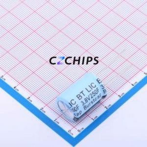 LIC1620N3R8C250 Lithium Ion Capacitor Through hole Component (THT),P=7.5mm 250F -20%~+80% 3.8V 50mOhm - Product Image 1