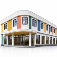 Fabricant de bâtiments scolaires en structure métallique, Projet de campus OEM, Bloc de salles de classe, Cantine, Dortoir, Gymnase, Salle polyvalente