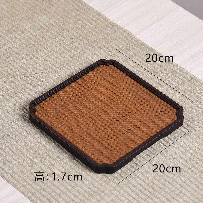 Mat-patterned plate - square - 20*20*1.7