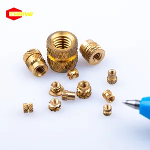 Uxcell Blind Exagon Knurled Nut M8 M20 Wing Mặt Bích Brass Nut Cho Vít Chì