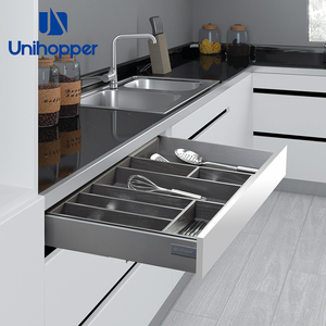Unihopper factory furniture fittings kitchen tandem box accessories channel slim drawer tandem box wholesale