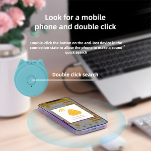 Inteligente para <span class=keywords><strong>Bluetooth</strong></span> 5,0 Dispositivo antipérdida para gatos Nuevo modelo Navegación GPS Localizador de aplicaciones móviles con material plástico y alarma - Product Image 5