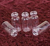 Flacon en verre à bouche ronde, approvisionnement stable, avec bouchon universel