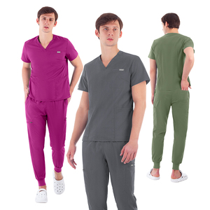 Mode vêtements de travail élégant hommes hôpital uniforme infirmière gommage ensemble hôpital gommages uniforme médical gommages - Product Image 3