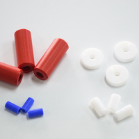 Conectores de accesorios de tubo de PTFE, venta al por mayor profesional, piezas de mecanizado CNC con mango OEM de alta calidad
