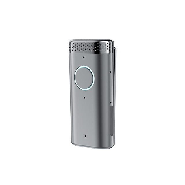 AI Product Clip Voice Recorder MP3 Language Translator Device 512MB Storage AI Agent Healthcare Scribe Hardware