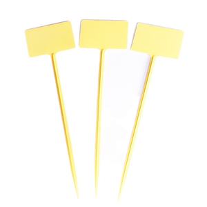 Etiqueta da planta do marcador do tipo t do plástico dos pp 14 polegadas para a marca do vaso - Product Image 1