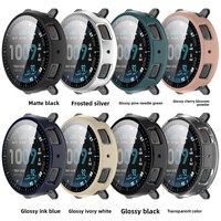 Étui de protection tout-en-un en TPU et verre trempé Amazfit Huami Active Max pour montre A2557