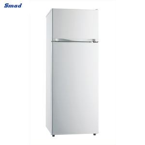 Refrigerador Congelador Eléctrico Económico <span class=keywords><strong>de</strong></span> 225L, Comercial, para Hotel y Hogar, Eficiente Energéticamente, <span class=keywords><strong>de</strong></span> Doble Puerta Superior, Modelo DDT-225U - Product Image 1