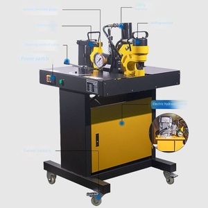 Zhuo Xine Nueva máquina de barras colectoras de aluminio Equipo de procesamiento de cobre Punzonado Doblado Características de corte Fácil de operar 12mm de espesor - Product Image 3