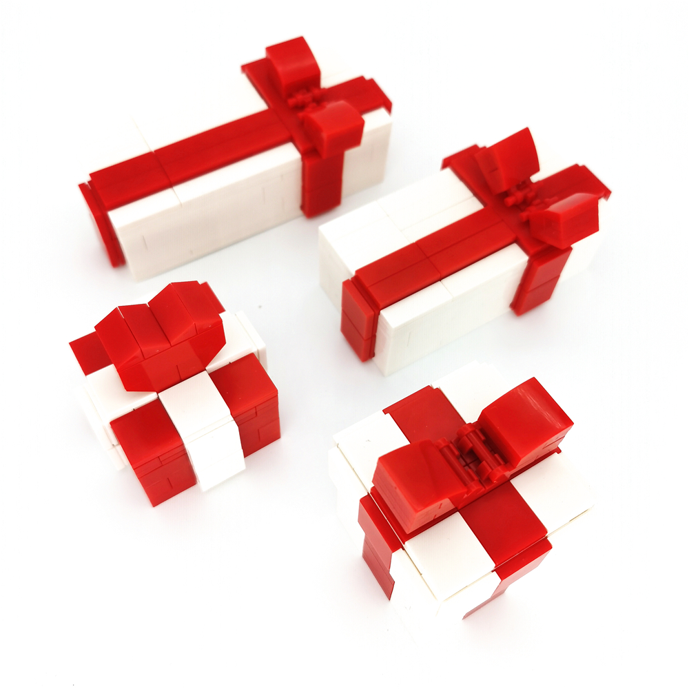 Оптовая продажа с завода, игрушечные блоки MOC DIY из пластика АБС, строительные блоки, подарок/Ювелирные изделия/кольца/коробка для губной помады