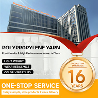 Factory Direct 900D Various Colors High Durability Polypropylene Yarn Anti-UV PP Yarn for Rope Webbing Tent Luggage Strap