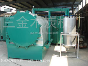 Biyochar kömür yapma makinesi ahşap kütükler kömür karbonizasyon fırın barbekü kömür yapma fırın - Product Image 5