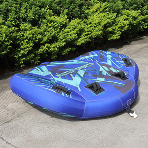 Heavy Duty tubi di copertura in Nylon con maniglie, Super Towable tubo per la nautica, 2 persone ali tubo gonfiabile per gli sport acquatici