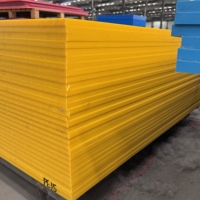 Système de convoyage à rail en plastique, haute performance de glissement, faible friction, production industrielle, plaque en HDPE