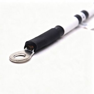 Câble d'alimentation en cuivre étamé à courant élevé avec bornes à double anneau, 600V 125 ° Faisceau de câbles isolés pour applications d'onduleurs - Product Image 2
