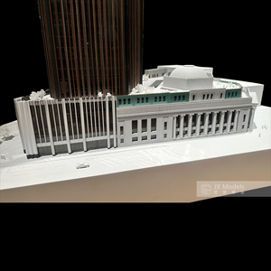 Maquette de gratte-ciel de bureau moderne personnalisée en plastique, matériaux de haute qualité, impression 3D, découpe laser, personnalisation complète sur mesure - Product Image 6
