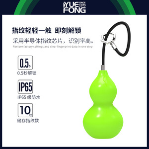 Yuefeng Maishi – cadenas électronique à empreintes digitales Dbt08, pour sac de voyage, armoire de dortoir, petite serrure de sécurité - Product Image 5