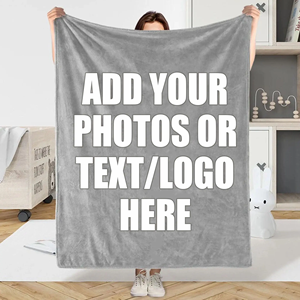 Trendy Modern Jacquard Flannel Fleece Blanket High Quality Custom Cozy Plush Soft <b>Sofa</b> <b>Bed</b> Throw Blankets - Product Image 1