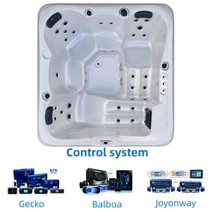 Design semplice economico e conveniente accomodato 5 persone Balboa acrilico vasca idromassaggio Spa all'aperto <span class=keywords><strong>jacuzzi</strong></span> per la famiglia - Product Image 3
