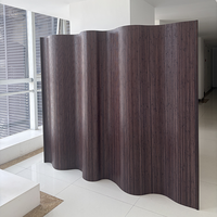 Paravent pliant en bois du fabricant, séparateur d'espace autoportant pour chambre, bureau à domicile, pour la division des espaces