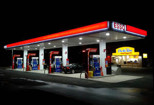 Service Station Apparatuur Luifel Zonne-energie Gas Station - Product Image 6