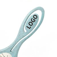 Brosse à cheveux de haute qualité en paille de blé, écologique, pour perruques, nouvelle brosse à cheveux à coussin d'air en acier pour salon de coiffure