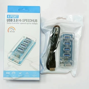Hot Selling by Manufacturers Data Transfer <strong>Speed</strong> up to 5Gbps <strong>USB</strong> 3.0 HISPEED 4port <strong>HUB</strong> - Product Image 1