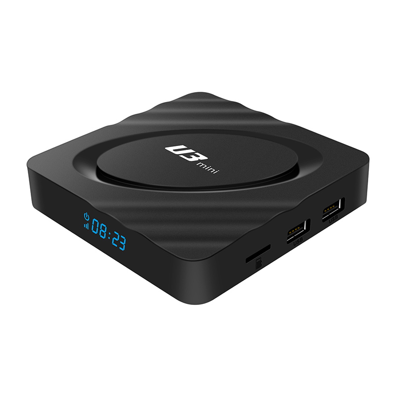 Diseño único Android TV caja Amlogic Rockchip Allwinner Soc con Android 9,0 Kodi IPTV Set Top Box