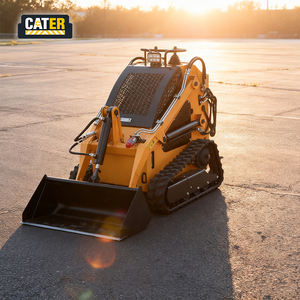 Minipala caricatrice compatta con motore diesel <span class=keywords><strong>CA</strong></span>-T460, colore giallo/personalizzabile, forza di sollevamento 4.5KN, altezza di lavoro 2400mm, prodotta in Cina - Product Image 5