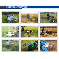 Moissonneuse-batteuse agricole pour riz et blé, petite moissonneuse-batteuse montée sur tracteur, prix