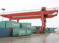 Grue portique à double poutre de 100 à 500 tonnes, niveau de travail A5-A7, avec certification CE ISO pour l'industrie lourde