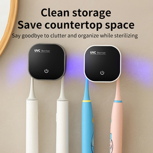 2025 <span class=keywords><strong>portatile</strong></span> 60 °C asciugatura ad aria calda antibatterico disinfezione a parete Mini spazzolini <span class=keywords><strong>UV</strong></span> <span class=keywords><strong>sterilizzatore</strong></span> spazzolino da denti - Product Image 6