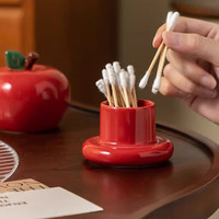 Boîte de rangement de table multifonctionnelle en céramique Art Déco, écologique, durable, petite, pour la décoration de la maison, cadeaux de graduation, luxe