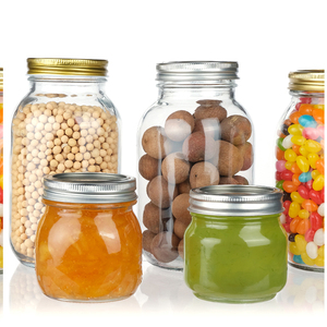 <strong>Wholesale</strong> Free Glass Food Storage <strong>Jars</strong> 8 <strong>oz</strong> 16 <strong>oz</strong> <strong>32</strong> <strong>oz</strong> 64 <strong>oz</strong> Wide Mouth <strong>Mason</strong> <strong>Jars</strong> Metal Lids Microwave Safe Large Capacity - Product Image 6