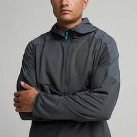 Survêtement de sport pour homme avec logo personnalisé OEM, vêtements de sport pour la course à pied, vêtements de sport, survêtement à fermeture éclair 1/4