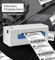 Imprimante d'étiquettes Y486AP 203dpi sans encre portable pour emballage, étiquettes de mode, autocollants de luxe, expédition