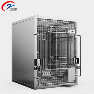 <span class=keywords><strong>Cage</strong></span> pour animaux de compagnie de singe à motif solide en gros avec fermeture à bouton Boîtier pour petits animaux respirant de style simple classique pour vétérinaire à domicile - Product Image 2