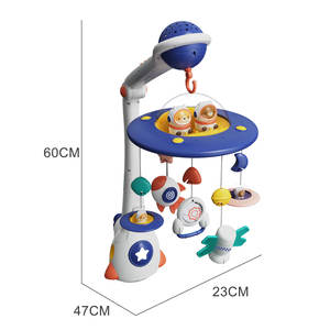 Baby Star Proyector Luz nocturna Colgador Música <span class=keywords><strong>Cuna</strong></span> Móvil Sueño Chupete Sonido Máquina <span class=keywords><strong>de</strong></span> ruido - Product Image 3
