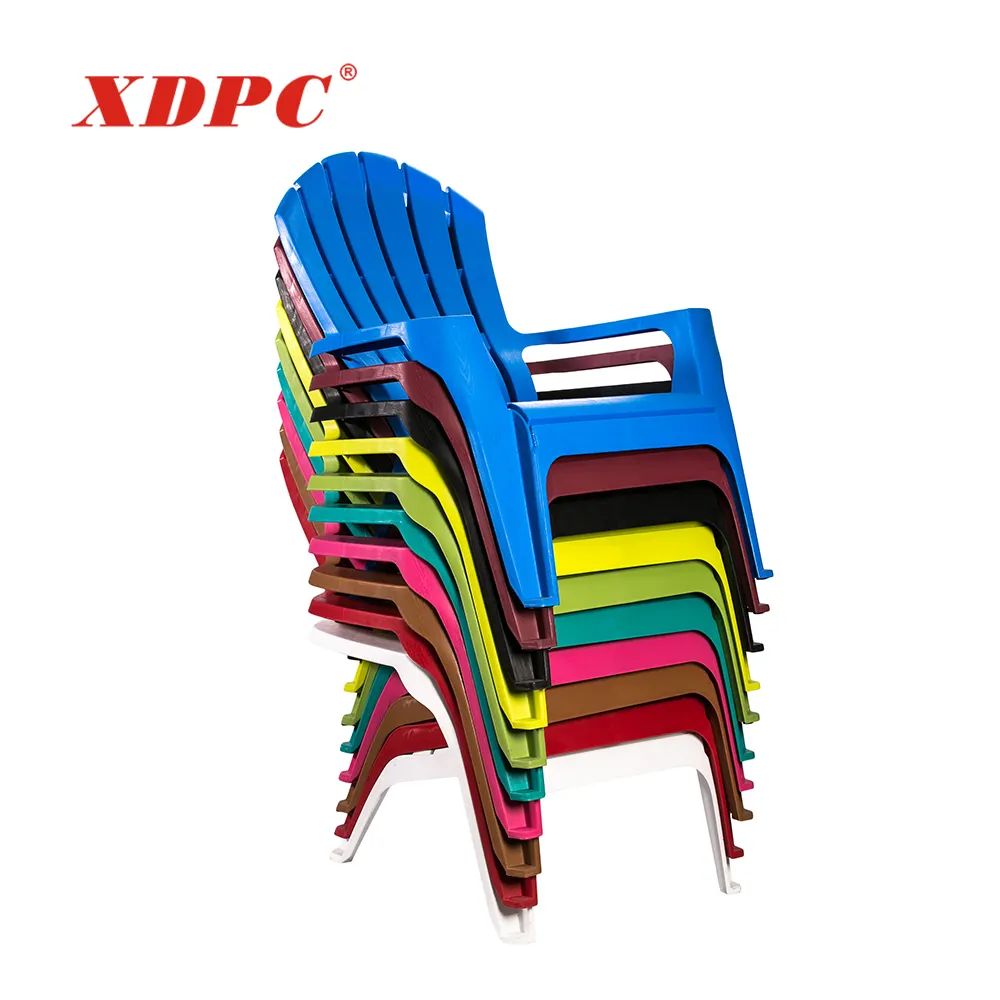 מפעל זול לבן פלסטיק כיסאות גן stackable כיסא עבור חיצוני