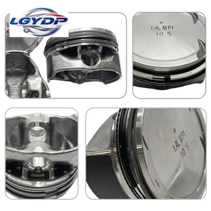 Jeu de pistons OEM 04E107065FL avec segments, compatible avec VW Jetta MK6 <span class=keywords><strong>Santana</strong></span> Polo EA211 1.4LLGYDP, pièce moteur - Product Image 4