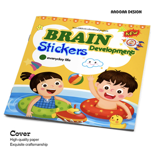 Livres pour enfants imprimés sur mesure, jouets, livres d'autocollants, livres de coloriage, supports imprimés, étiquettes, pour le développement intellectuel - Product Image 4