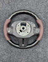 Volant en fibre de carbone LCI pour F10 F12 F30 F90 G05 G20 G80 G82 E46 E60 E90 E92 M3 M4 M5 M6 X5 X6, personnalisation possible