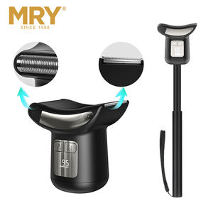 Afeitadora Eléctrica Recargable 2 en 1 MRY Personalizada <span class=keywords><strong>para</strong></span> Hombre, Maquinilla de <span class=keywords><strong>Afeitar</strong></span> con Recortador de Barba Extraíble, Afeitadora Eléctrica Portátil <span class=keywords><strong>para</strong></span> Hombre - Product Image 4